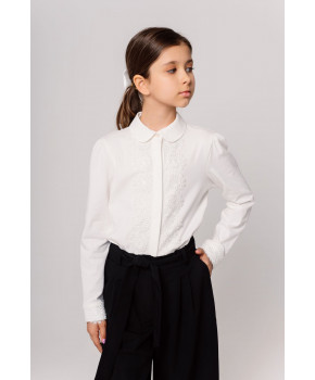 Блузка для девочки длинный рукав