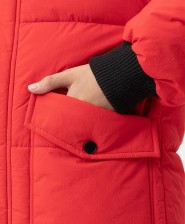 Пальто зимнее красное с капюшоном Button Blue 222BBBC45020000 Мужской Не указано - превью-фото №4