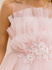 Платье Baby Steen LB704 (чайная роза) Женский Розовый - превью-фото №5