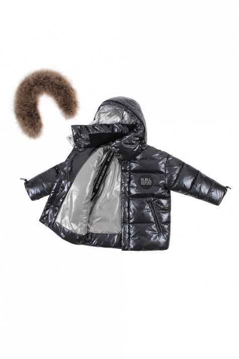 Куртка для мальчика GnK ЗС-931 (иссин-черн) Мужской Черный - фото №8
