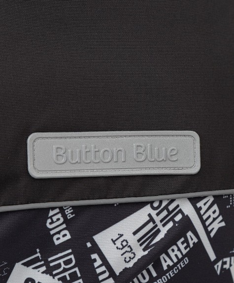 Комбинезон зимний черный Active с принтом Button Blue 222BBBA65010813 Мужской Не указано - фото №7